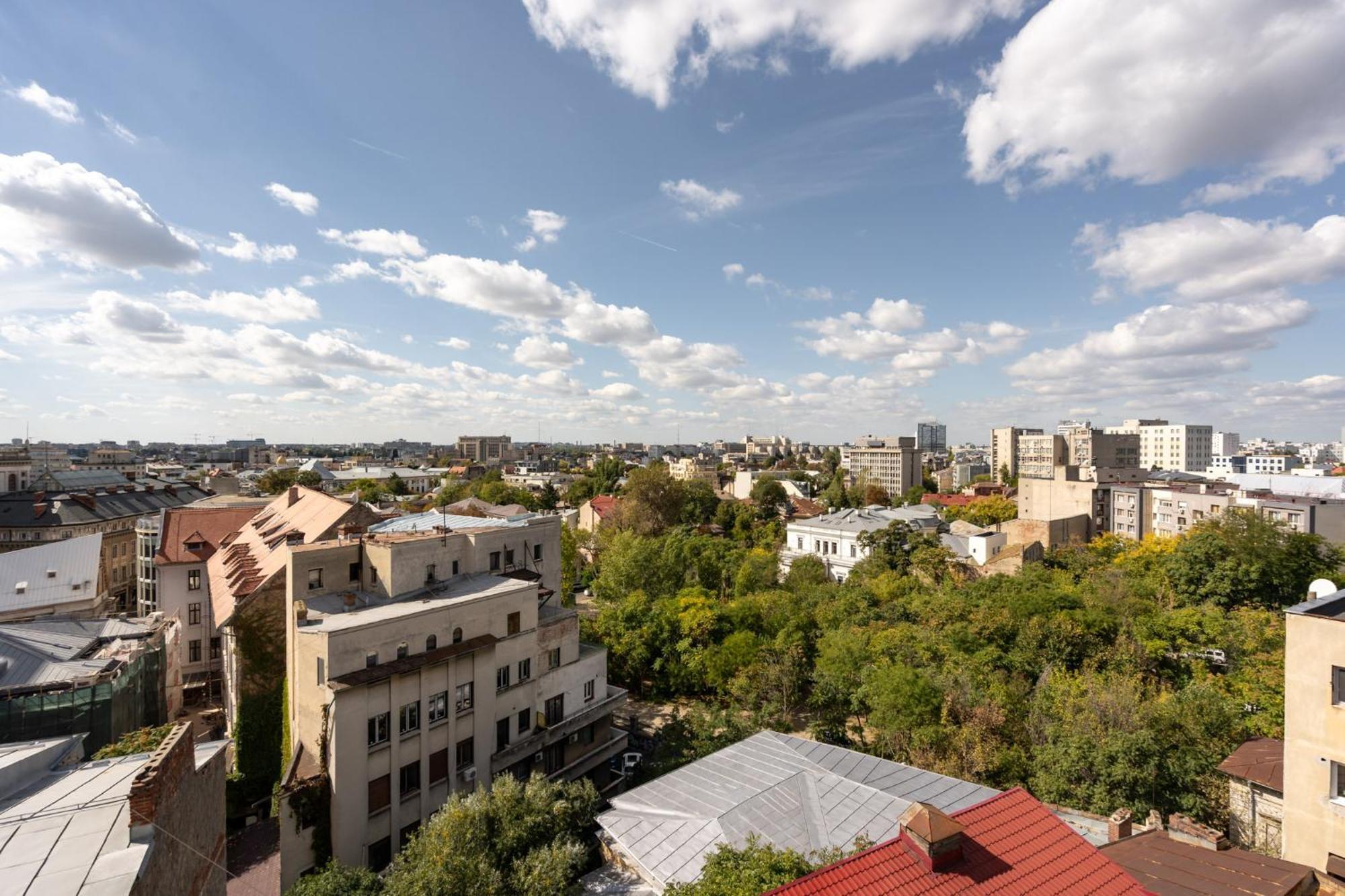 Sunset - Luxury Studio On Calea Victoriei Boekarest Buitenkant foto